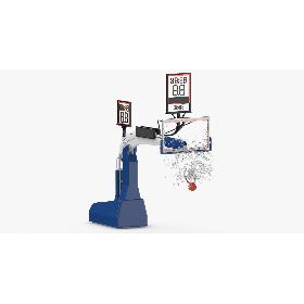 3D Basketball Board Breaking  - Pose 03 model